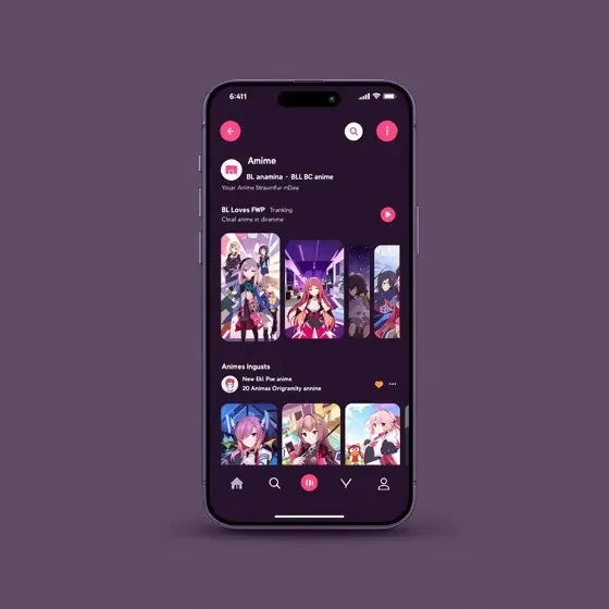 动漫网址APP界面预览
